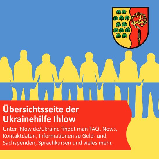 Übersichtsseite der Ukrainehilfe Ihlow