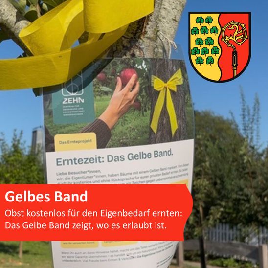 Gelbes Band
