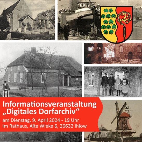Projekt "Digitales Dorfarchiv" startet in Ihlow