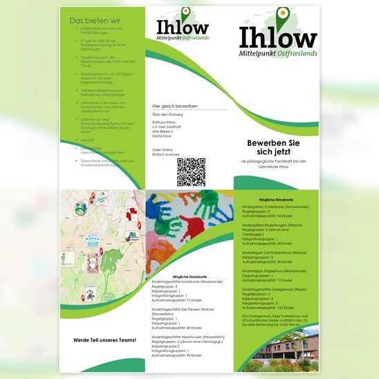 Bewerben Sie sich jetzt als pädagogische Fachkraft (m/w/d) bei der Gemeinde Ihlow