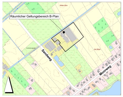 Vorhabenbezogener Bebauungsplan (B.-Plan) Nr. VE 0301 „Biogasanlage Ihlowerfehn“
